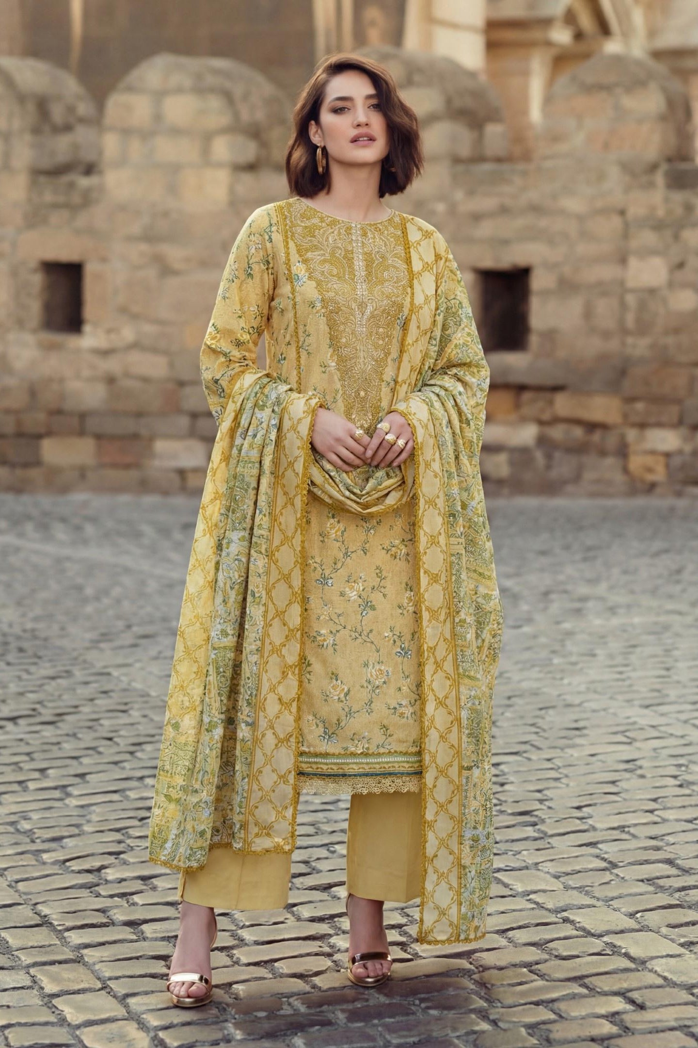 Smile Premium Lawn 3 Piece 10