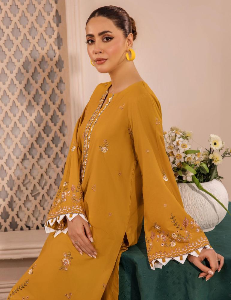 Zuri CAMBRIC Safwa 2pc 02 - Waheed Javaid Collections