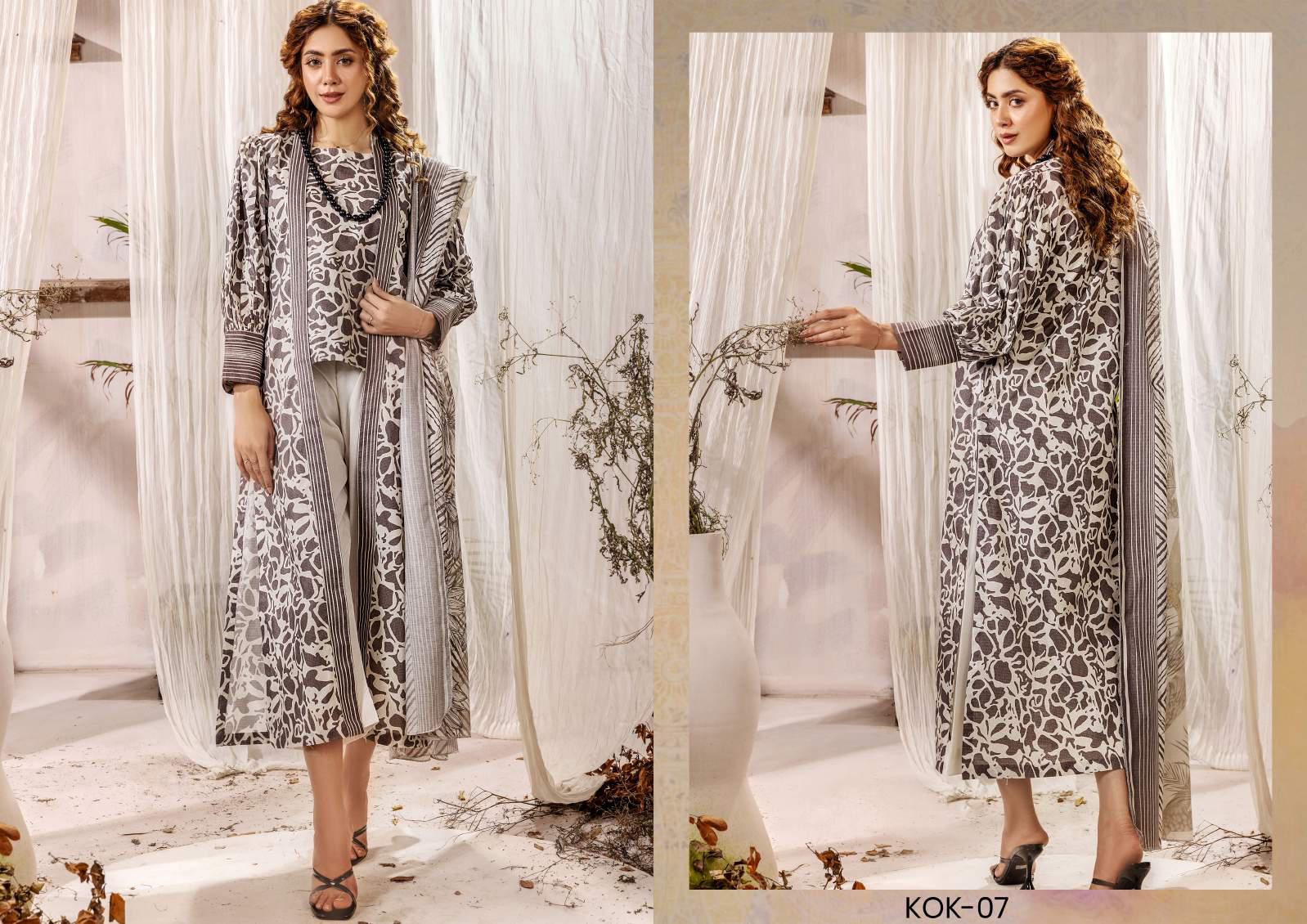 Koka Cotton CAMBRIC Doria 07 - Waheed Javaid Collections