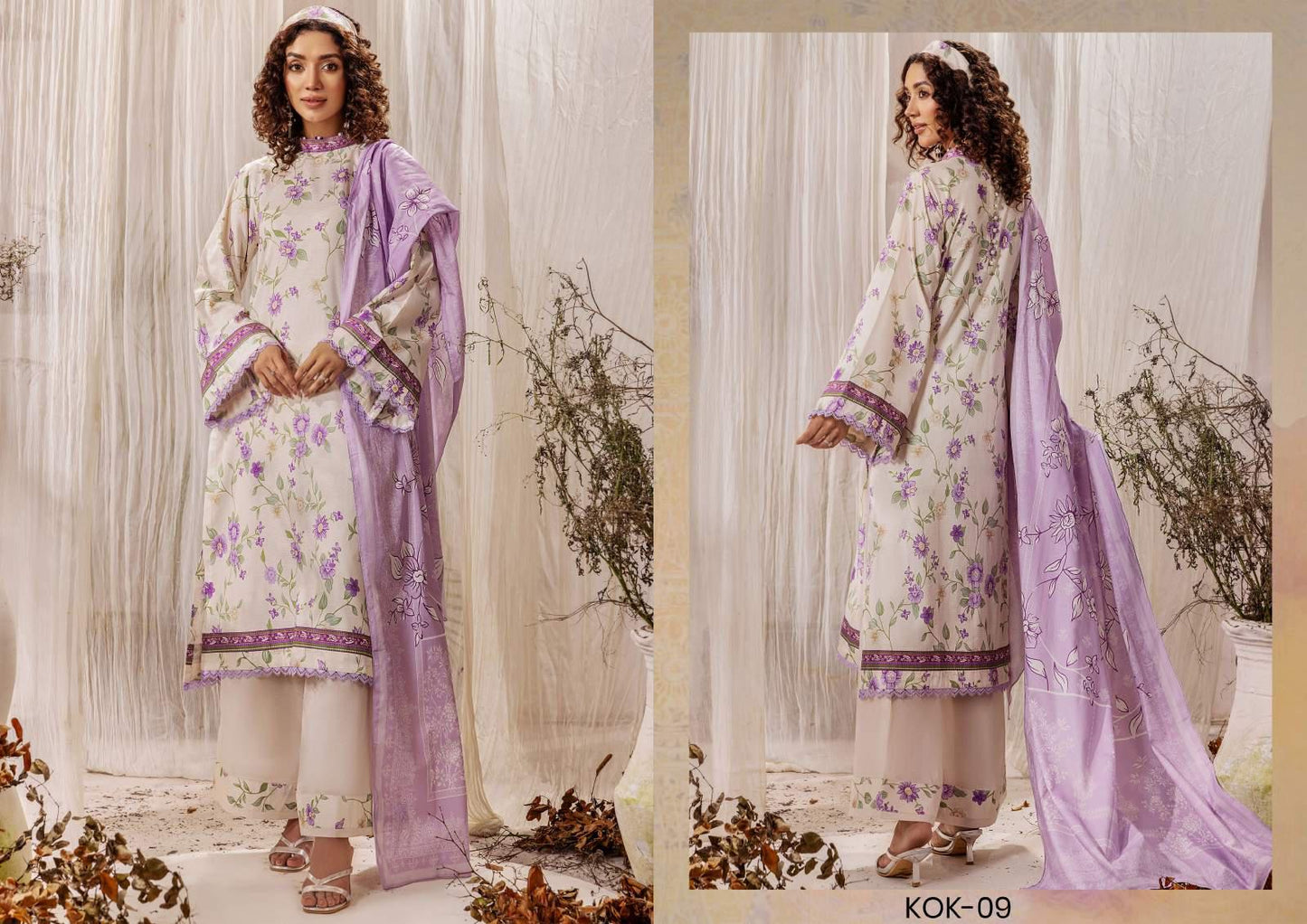 Koka Cotton CAMBRIC Doria 09 - Waheed Javaid Collections