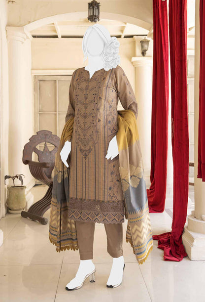 Noor e Sehar embroidered 04 - Waheed Javaid Collections