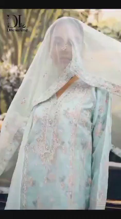 HANIA Organza Fatima Bano 133